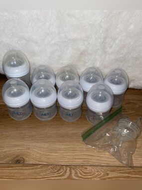 Philips AVENT Natural Baby Bottle Lot